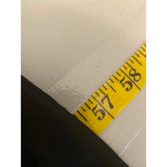 Chaps Black Sleeveless Maxi Dress Layered Chiffon Small - Picture 4 of 8